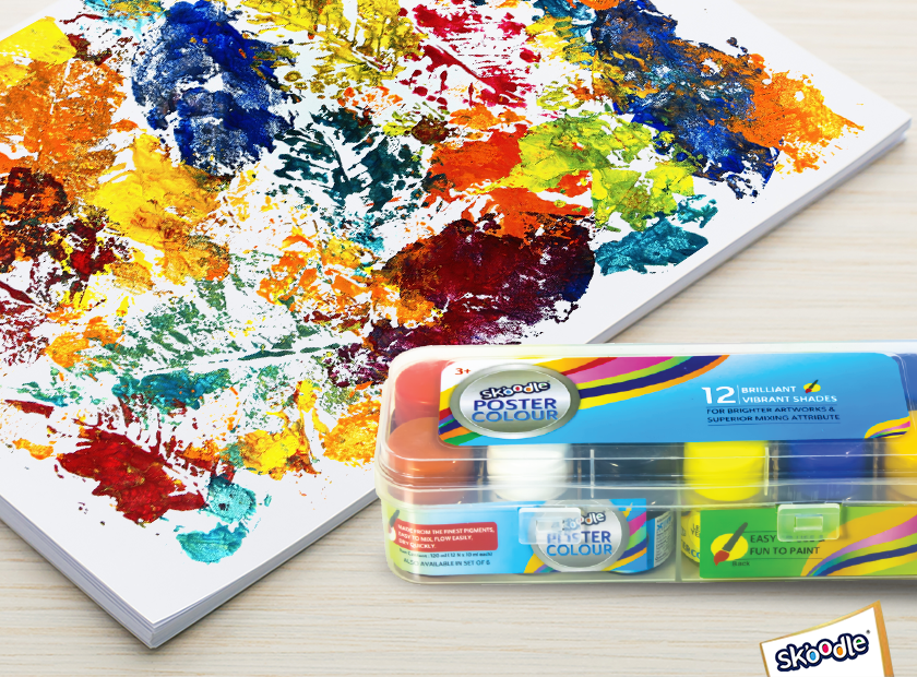 List of Skoodle’s Stationery to Create Masterpieces: Poster Colours