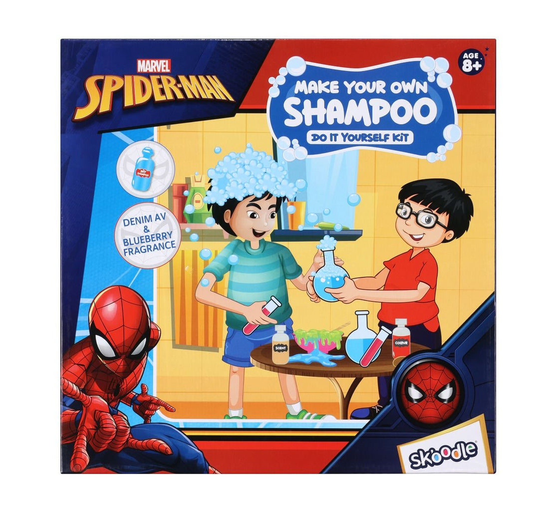 Marvel Spiderman Make Your Own Shampoo - Do It Yourself Kit