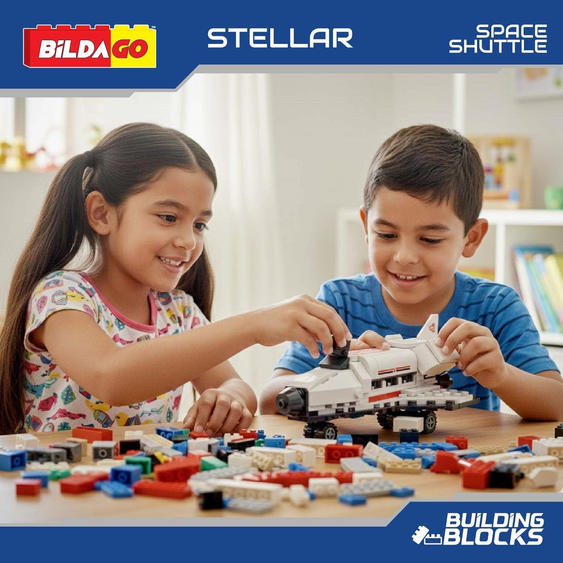 Bildago Stellar - Space Shuttle (SP13426) - 3-in-1 Model (142 PCS)