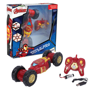 Marvel Iron Man Rock N Roll Mega Drifter Remote Control RC Car