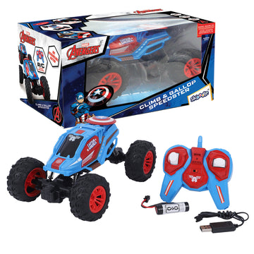 Marvel Captain America Climb & Gallop Speedster Remote Control RC Car