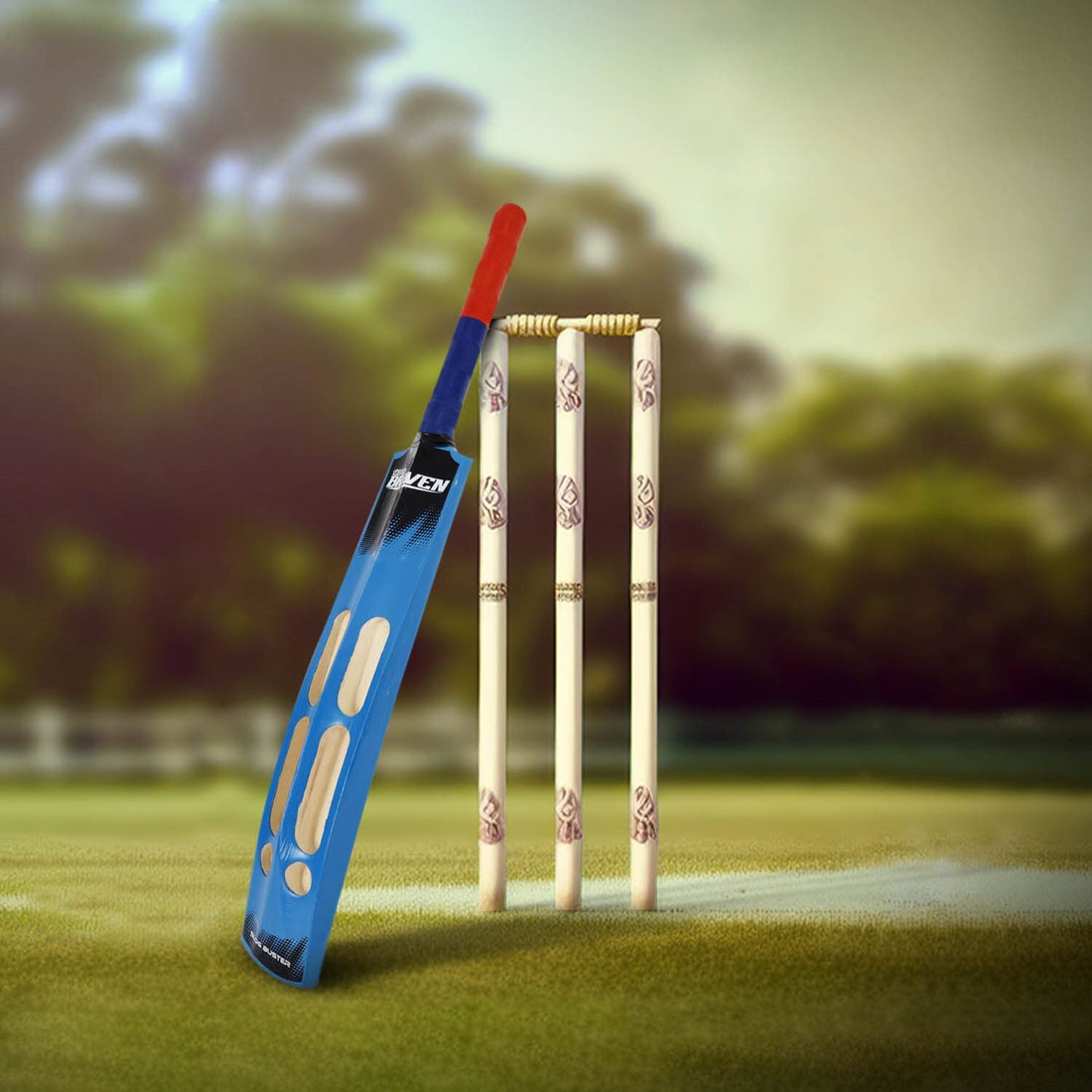 Skoodle BRAVEN Slog-Buster Timber Scoop Cricket Bat