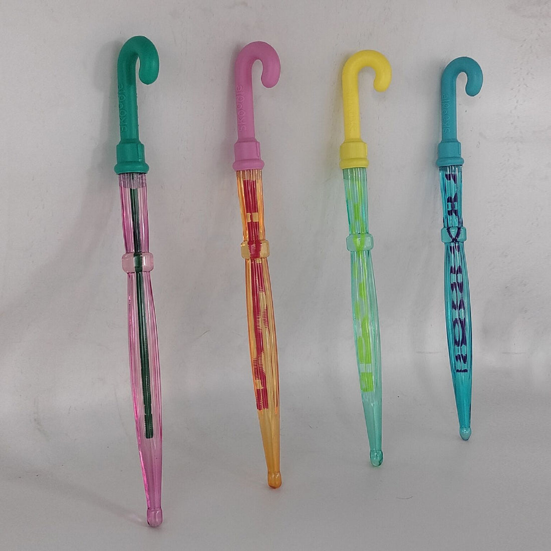 Green Orange Umbrella Bubble Water Stick 100ml