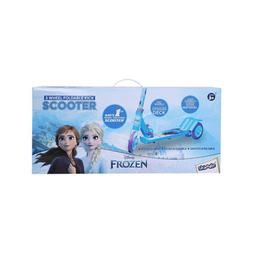 Frozen 3 Wheel Foldable Kick Scooter