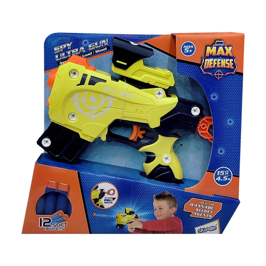 Skoodle Max Defense Spy Ultra Gun - (Green)