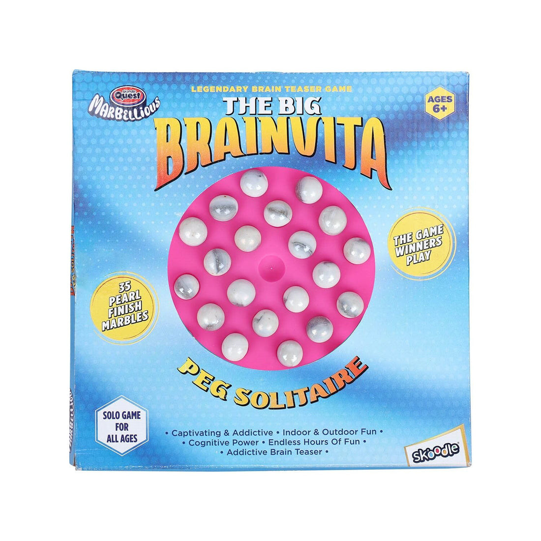 Skoodle The Big Brainvita - Pink