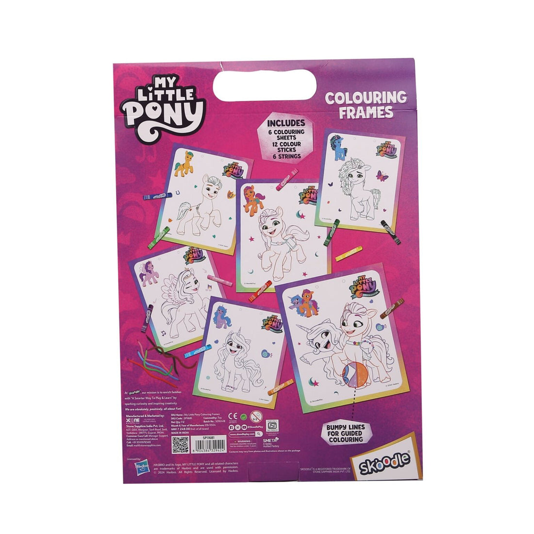 Skoodle My Little Pony Colouring Frames