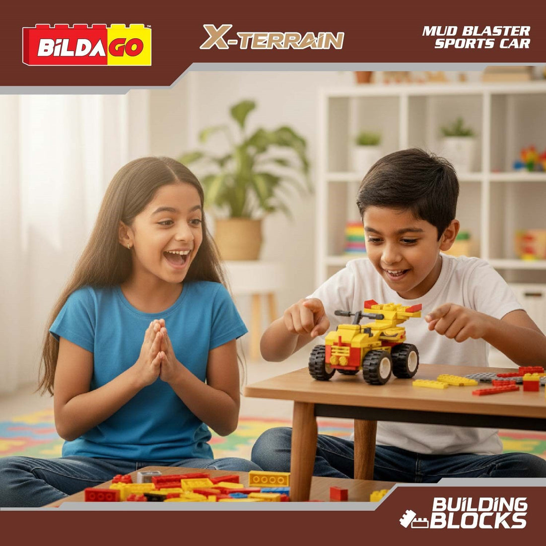 Bildago X-Terrain Mud Blaster Sports Car