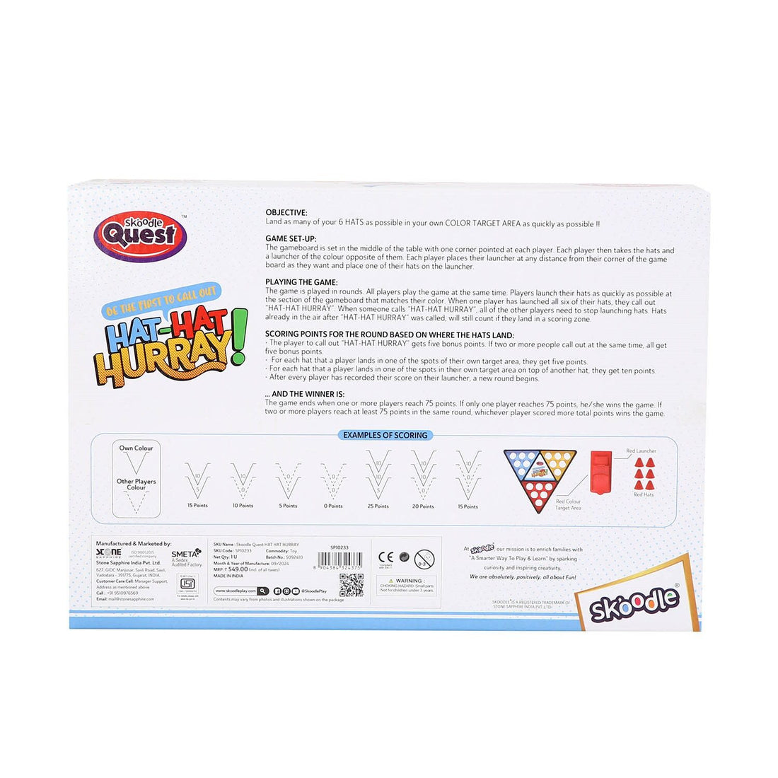 Skoodle Hat Hat Hurray