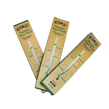 SKOODLE Plantable Paper Pencils Set of 3