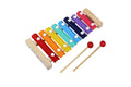 Skoodle My First Xylophone For Kids And Toddlers With Harmonica, Best Educational Musical Instrument With Wooden Mallets For Boys And Girls, Best For Birthday Gifts (1 Wooden Xylophone + 2 Wooden Sticks)