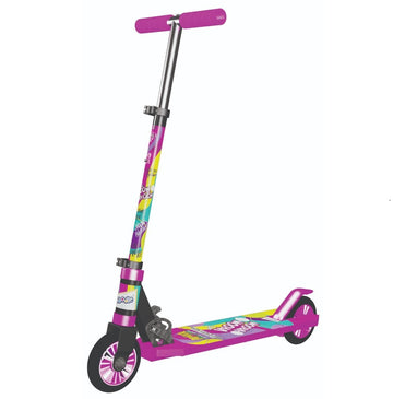 Skoodle Power Play Let's Vroom 2 Wheel Kick Scooter (Magic Pink)
