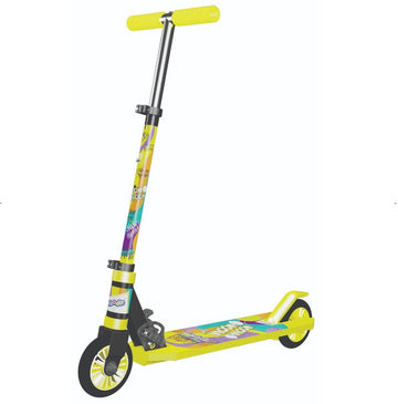 Skoodle Power Play Let's Vroom 2 Wheel Kick Scooter (Lemon Yellow)