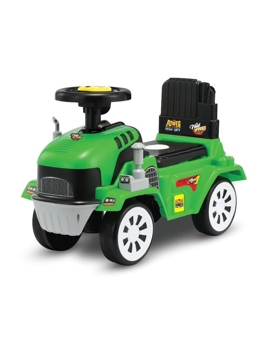 Skoodle Power Play Wild Fire Green Ride-On