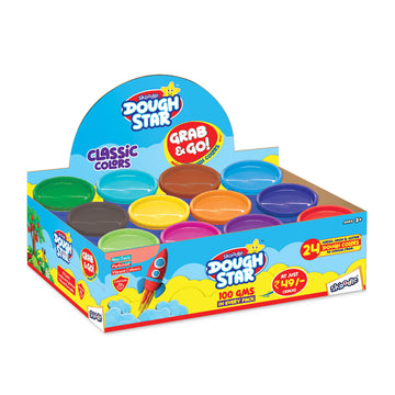SKOODLE Dough Star 100g Classic Modeling Dough | Soft & Non-Toxic Play Dough for Kids