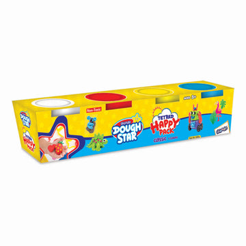 SKOODLE Dough Star Tetrad Happy Pack of 4