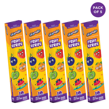 SKOODLE Fruit Series Pencils Pack of 5