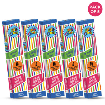 SKOODLE Spiro Candy Pencils Pack of 5