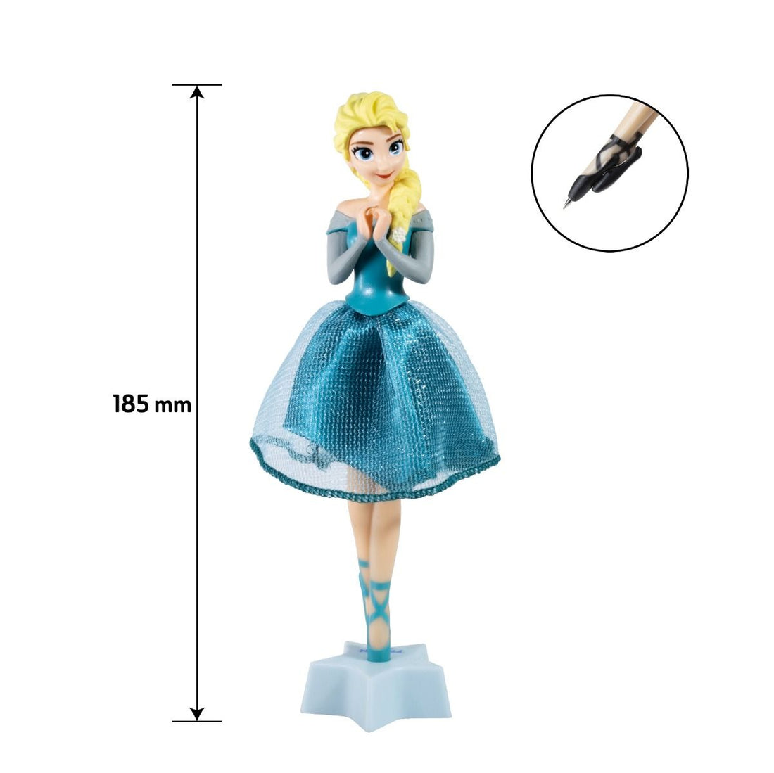 Disney Princess 3D Pens | Multicolor|Gift Collectible Pvc Figure - Elsa
