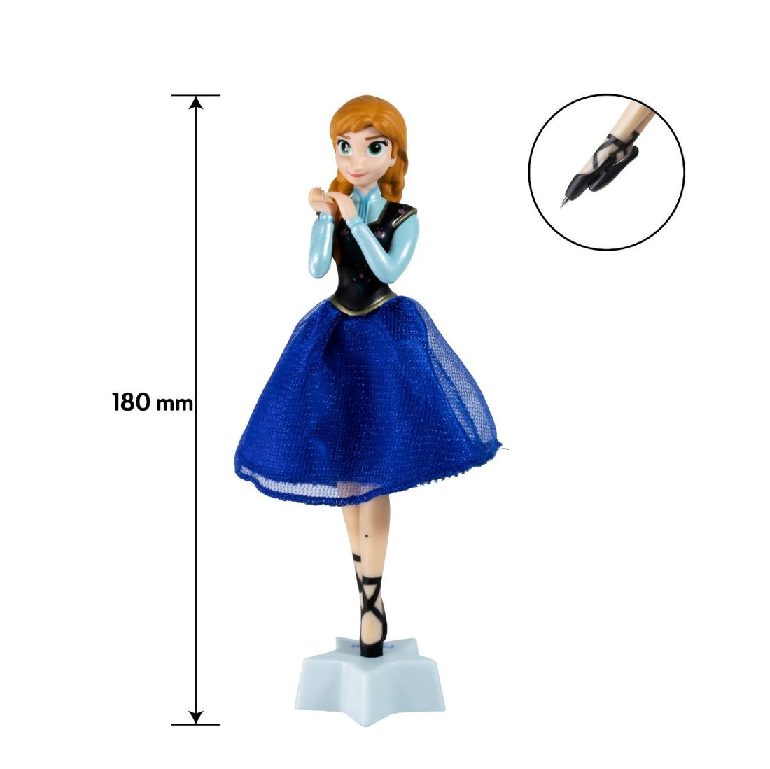 Disney Princess 3D Pens | Multicolor|Gift Collectible Pvc Figure - Anna