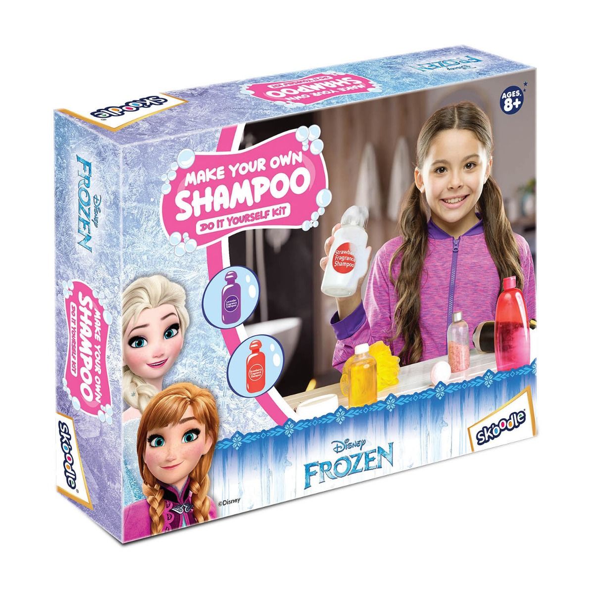 Skoodle Frozen - Make Your Own Happy Shampoo, Educational Diy Activity Toy Kit For Ages 8+, Creative Learning Games For Growing Children