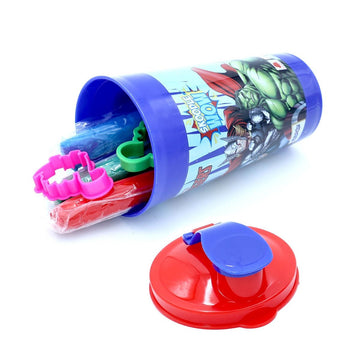 Skoodle Marvel Avengers Tumbler Sipper Cup, Cute Water Bottle With Lid, Food Grade Plastic, Leak Proof, Bpa Free, 300 Ml With Surprise Gift Inside.