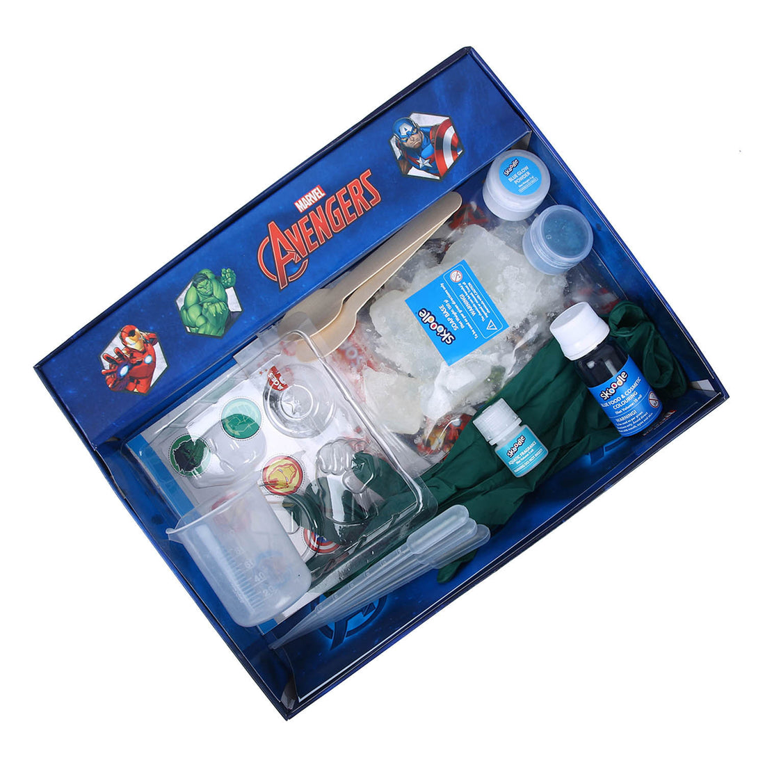 Skoodle Avengers Creative Kids Soap Making Kit, Diy Science Activity Kit For 8 Years And Above Old Boys And Girls, Fun And Educational Diy Activity Stem Kit, Perfect For Gifting