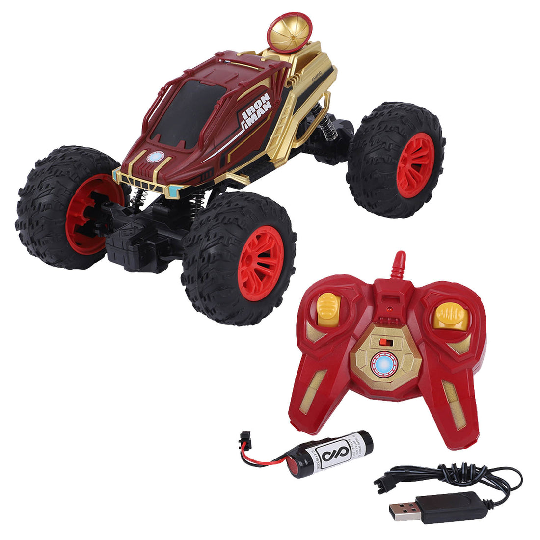 Marvel Iron Man Climp & Gallop Speedster 2.4 Ghz Remote Control RC Car