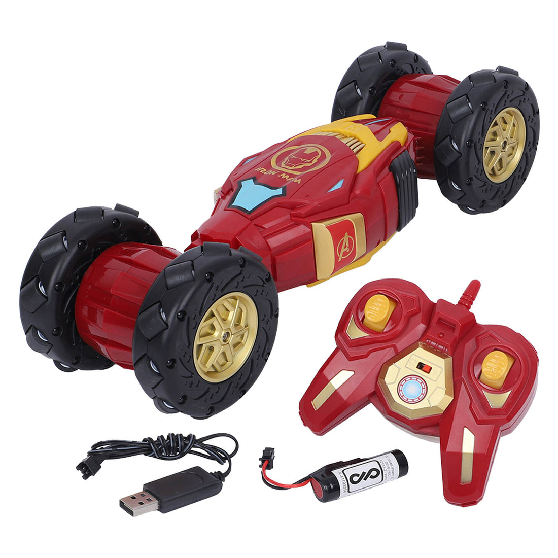 Marvel Iron Man Rock N Roll Mega Drifter Remote Control RC Car