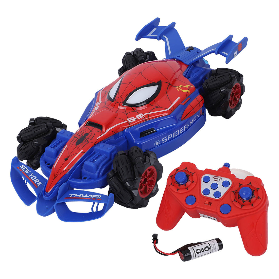 Marvel Spiderman Thwip & Drift Formula Monster Remote Control RC Car