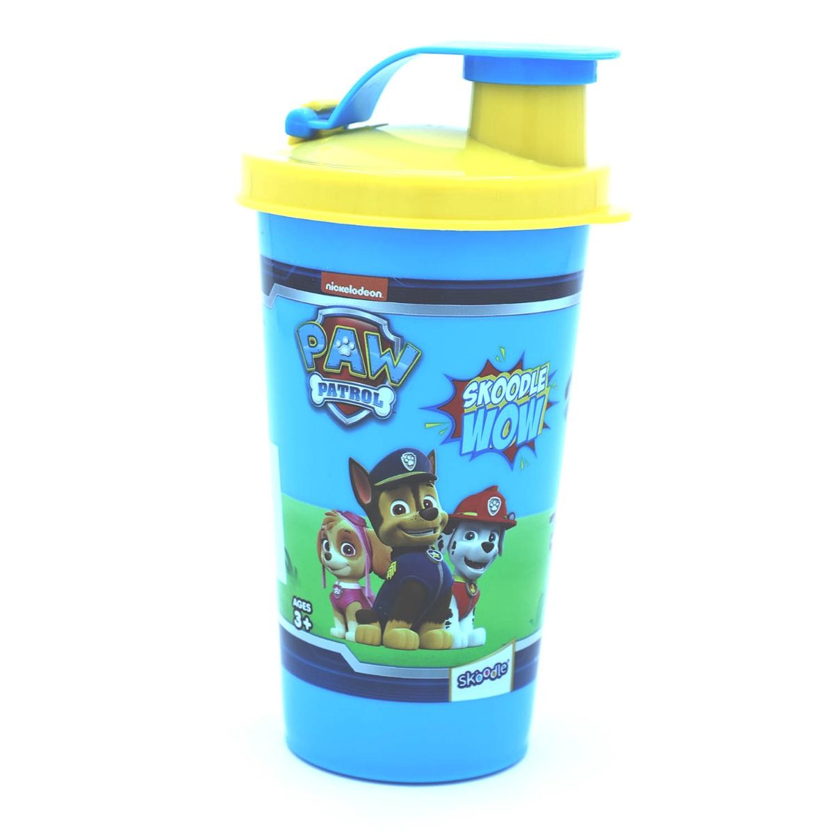 Skoodle Paw Patrol Tumbler Sipper Cup, Cute Water Bottle With Lid, Food Grade Plastic, Leak Proof, Bpa Free, 300 Ml With Surprise Gift Inside.