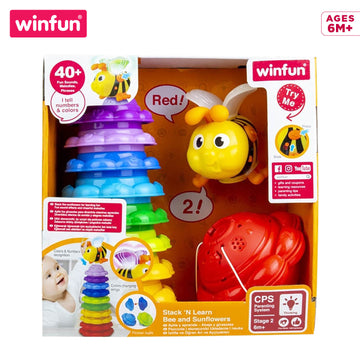 Winfun Stack 'N Learn Bee And Sunflowers