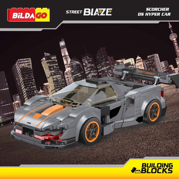 Bildago Street Blaze - Scorcher DS Hyper Car (SP13434) (263 PCS)