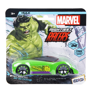 Skoodle Marvel Pull-Back Hyper Car - Hulk (Hk)