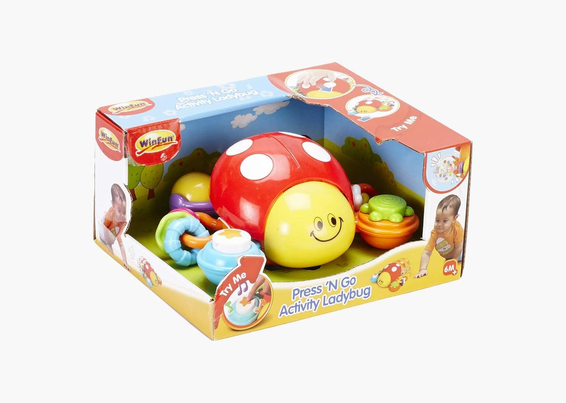Winfun Press 'N Go Activity Ladybug