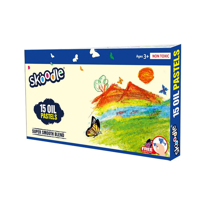 SKOODLE Oil Pastels Pack of 3