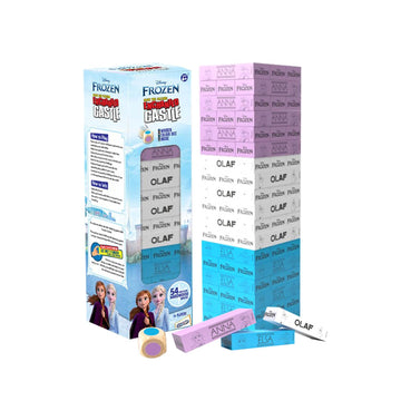 Disney Frozen Stackrr Board Game - Save The Falling Enchanted Castle