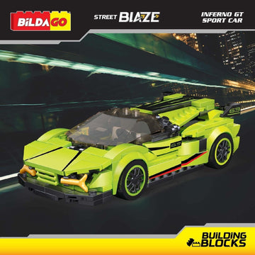 Bildago Street Blaze - Nitro X Hyper Car(SP13433) (286 PCS)