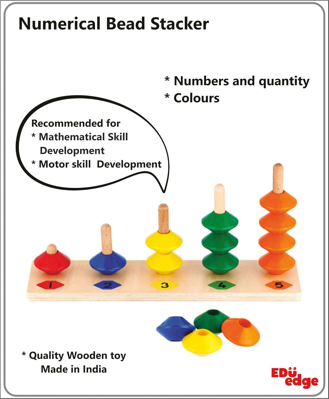 Eduedge Numerical Bead Stacker