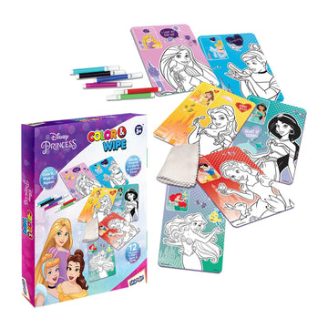 Disney Colour & Wipe Princess Art Kit