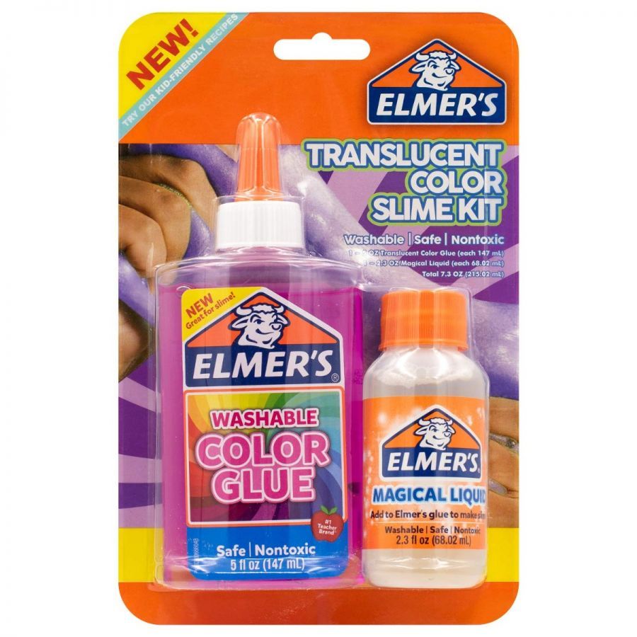 Elmer's Translucent Pink Slime Kit