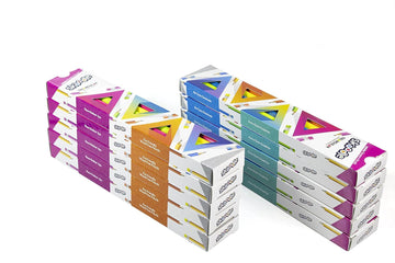 SKOODLE Neon Paper Pencils with Eraser Tip Combo Pack of 10