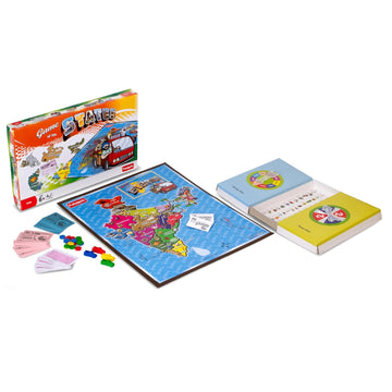 Funskool Game of States Board Game | Educational Geography Learning Game for Kids & Families | 2–4 Players | Age 6+ Years