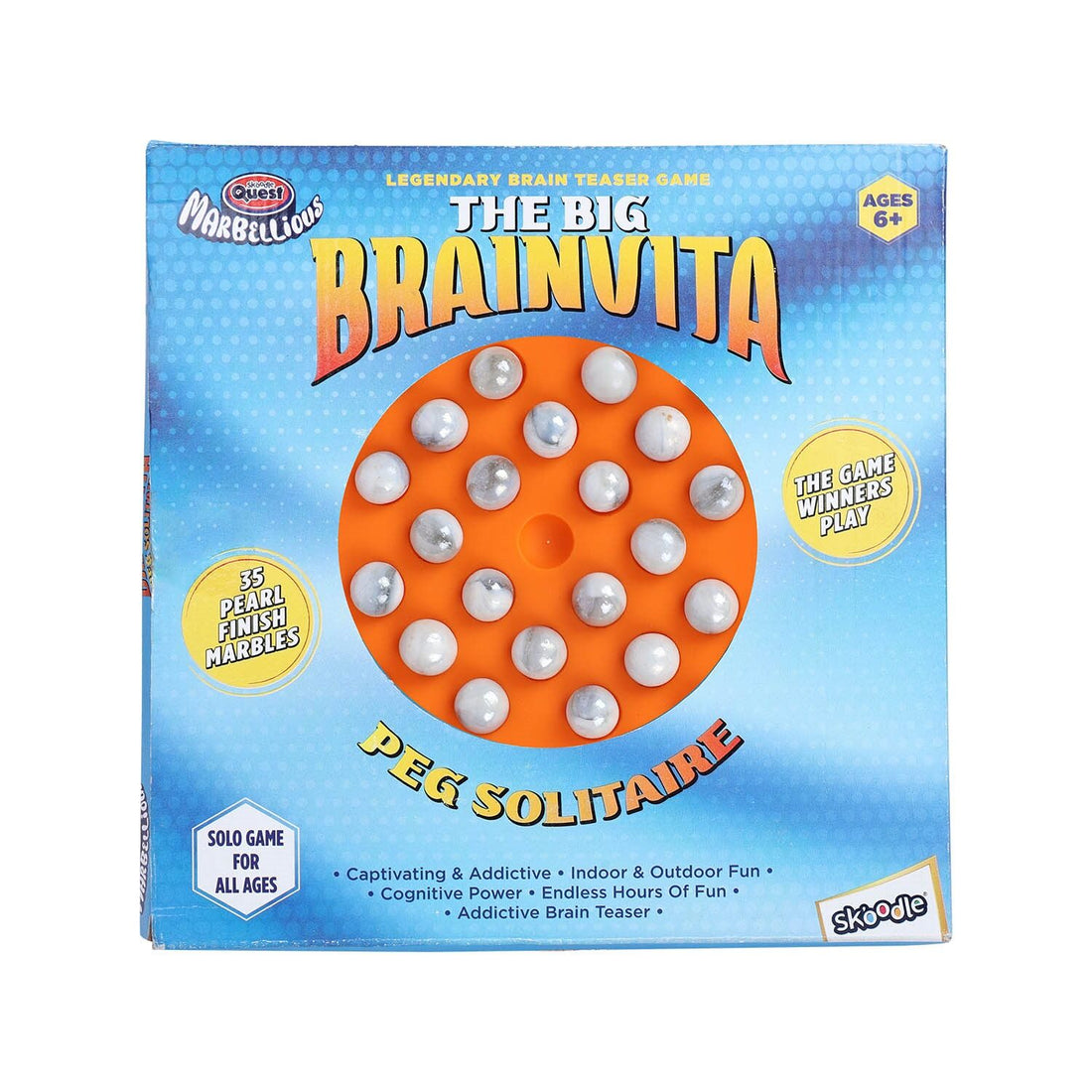 Skoodle The Big Brainvita - Orange