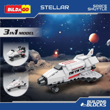 Bildago Stellar - Space Shuttle (SP13426) - 3-in-1 Model (142 PCS)