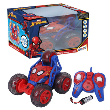 Marvel Spiderman Five-Wheel Storm Spinner Remote Control RC Car