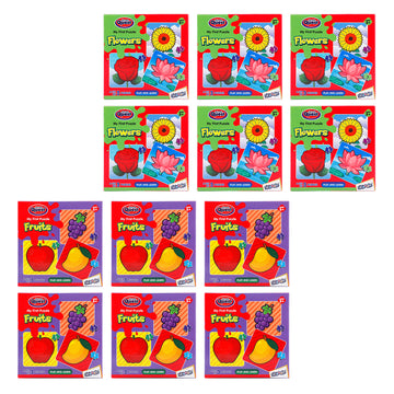My First Puzzle – Flowers & Fruits Combo Pack of 12
