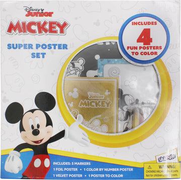 SKOODLE Disney Mickey Mouse Super Poster Set for Kids