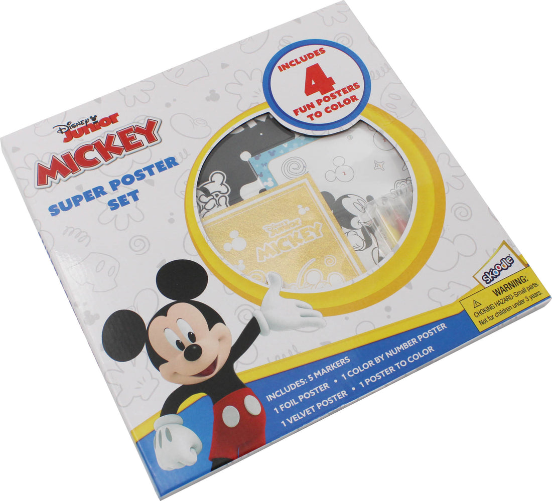 SKOODLE Disney Mickey Mouse Super Poster Set for Kids