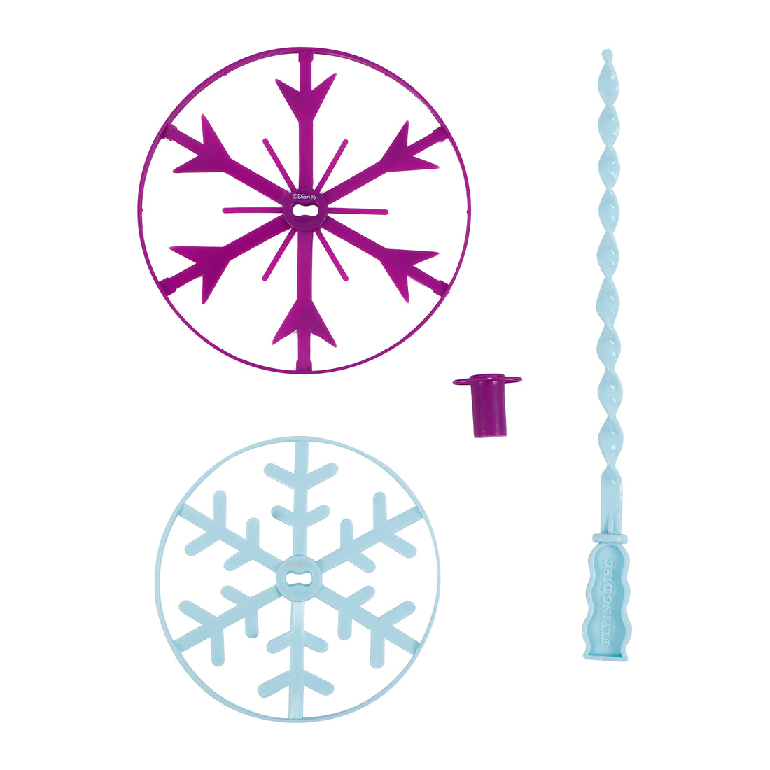 Disney Frozen 2 Snowflake Flying Disc Toy Set